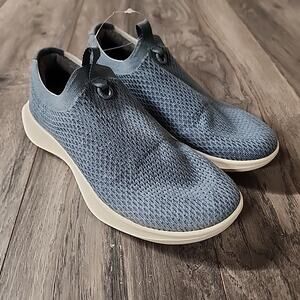 TDR Tree Dasher Shoes Womens Size 10 Blue Knit Slip On Comfort Sneakers